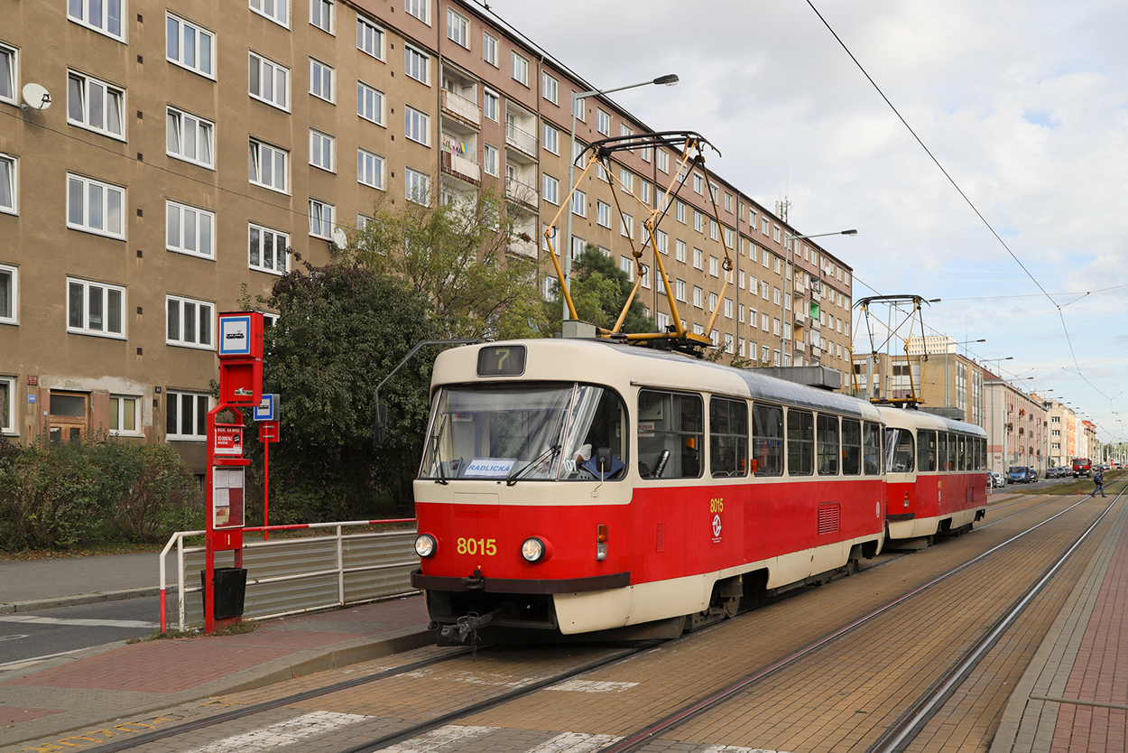 Praga, Tatra T3M2-DVC Nr. 8015 Praga, Tatra T3M2-DVC Nr. 8015