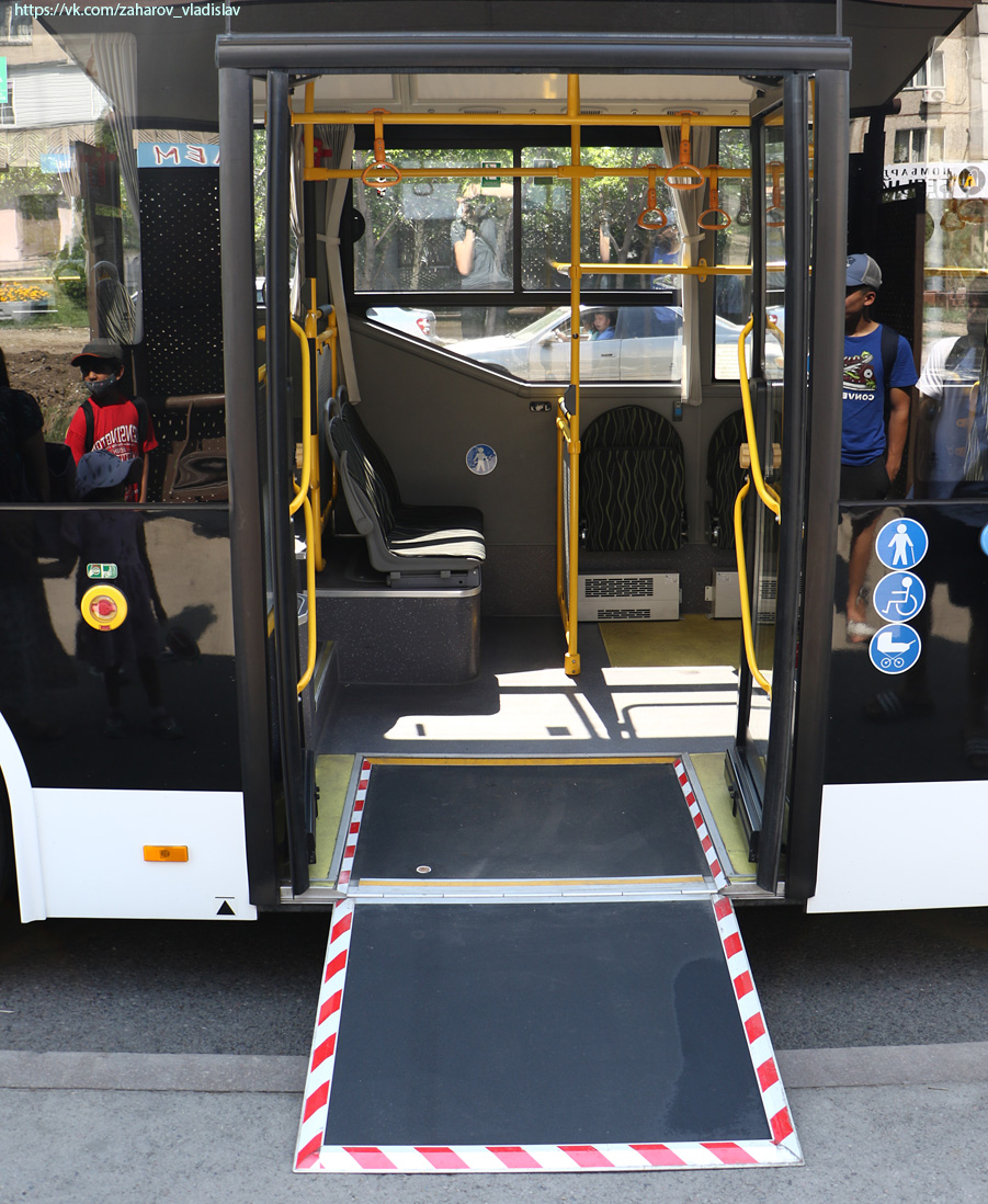 Алматы, Yutong ZK6106BEVG (QazTehna) № 085 YB 10