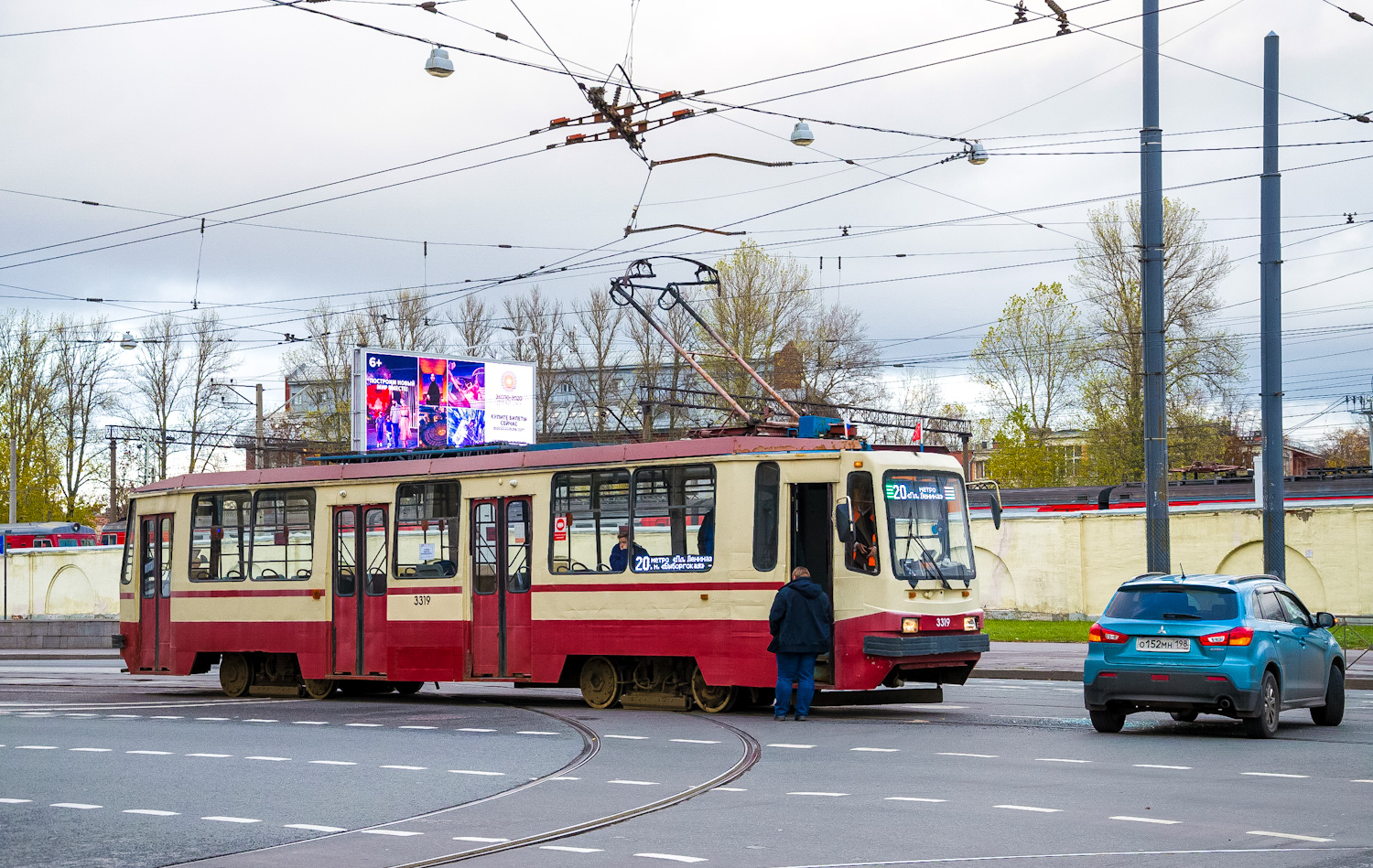 Санкт-Петербург, 71-134К (ЛМ-99К) № 3319; Санкт-Петербург — Происшествия