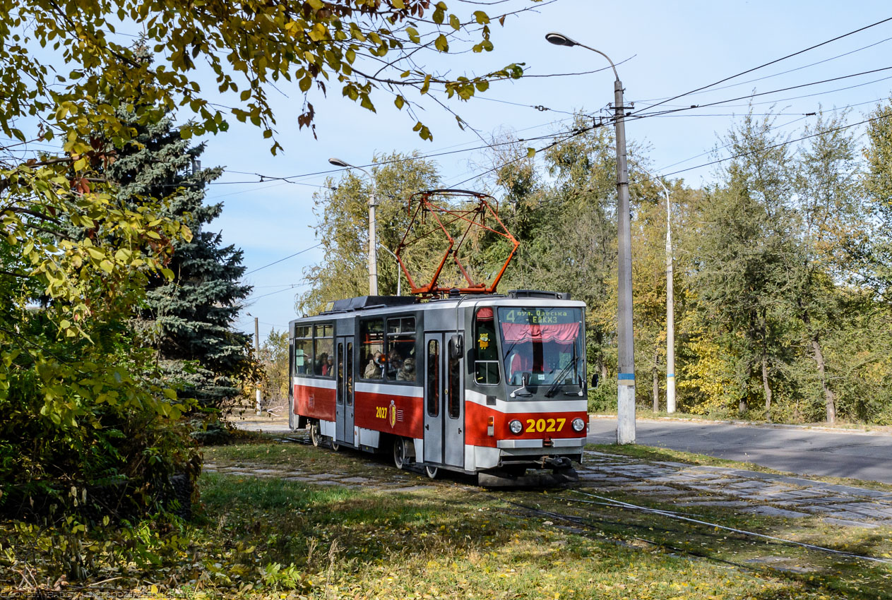 Каменское, Tatra T6A5 № 2027