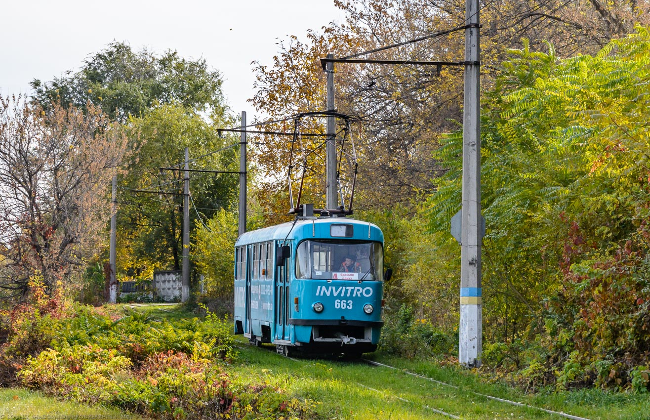Каменское, Tatra T3SUCS № 663