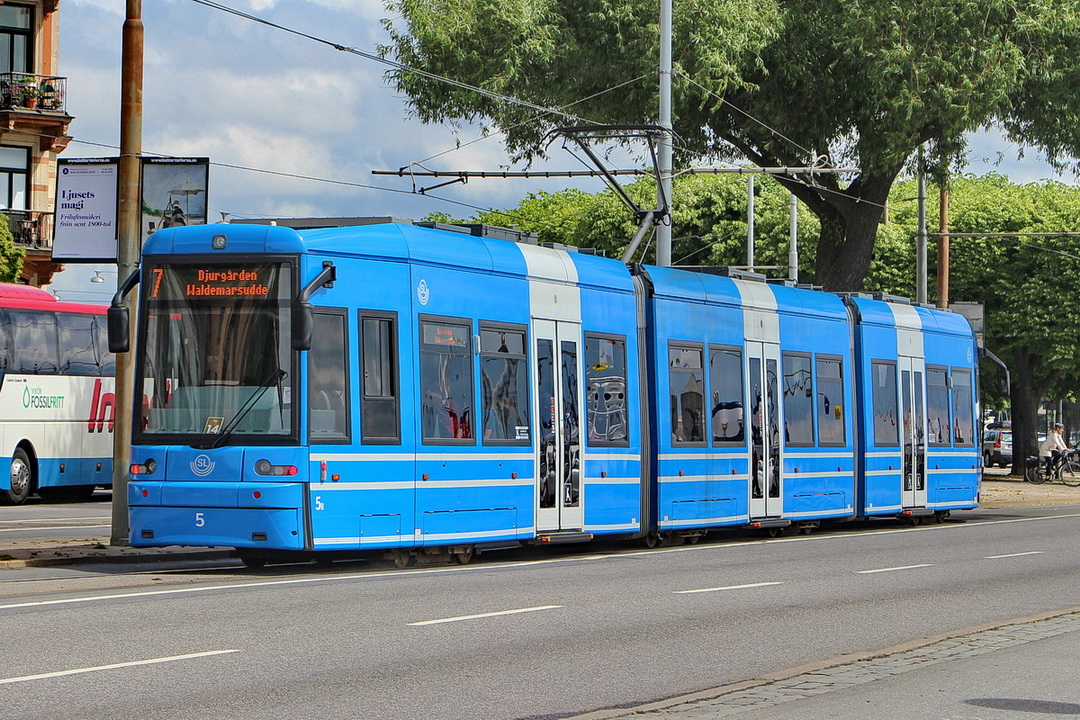 Stockholm, Bombardier Flexity Classic Nr. 5