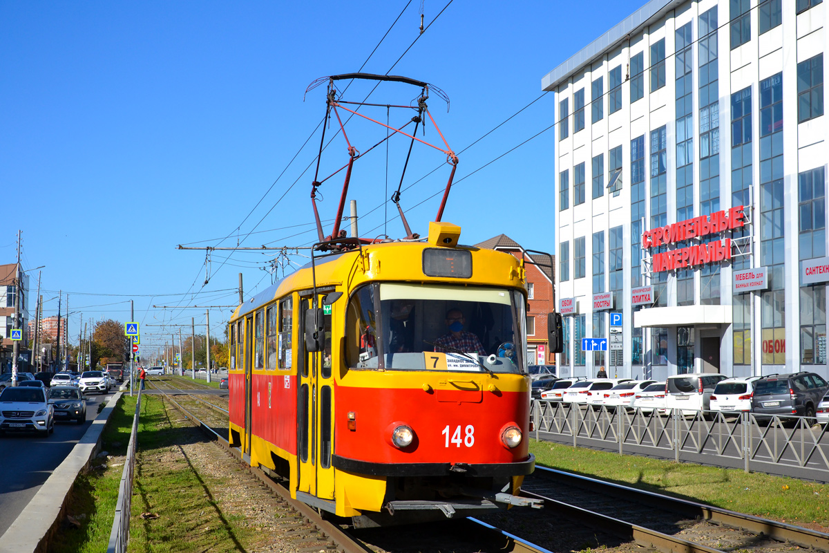 Краснодар, Tatra T3SU № 148