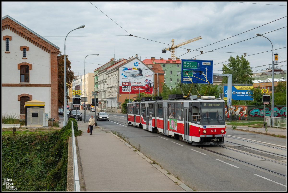 Брно, Tatra KT8D5R.N2 № 1718