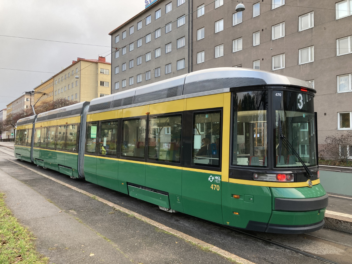 Хельсинки — Эспоо, Škoda ForCity Smart Artic MLNRV3 № 470