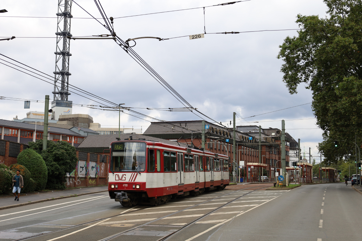 Duisburg, Duewag B80C № 4709