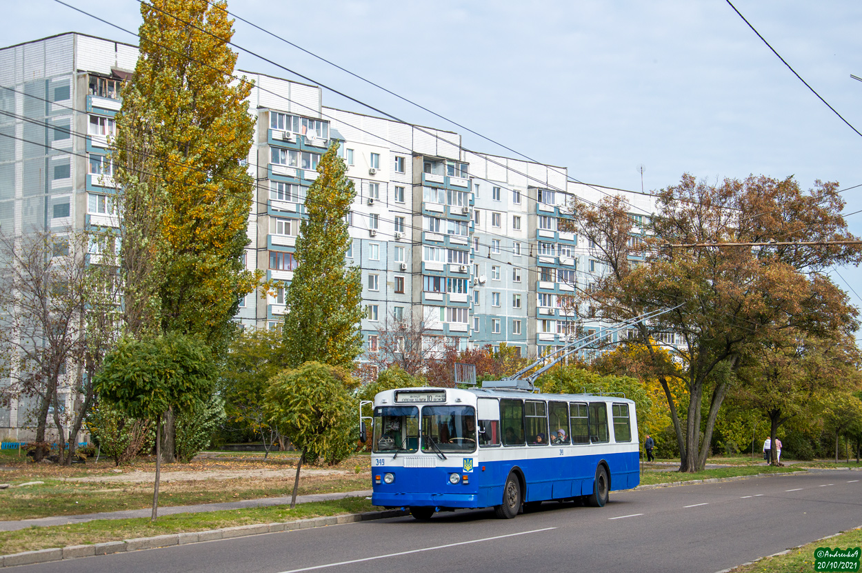 Черкассы, ЗиУ-682Г [Г00] № 349