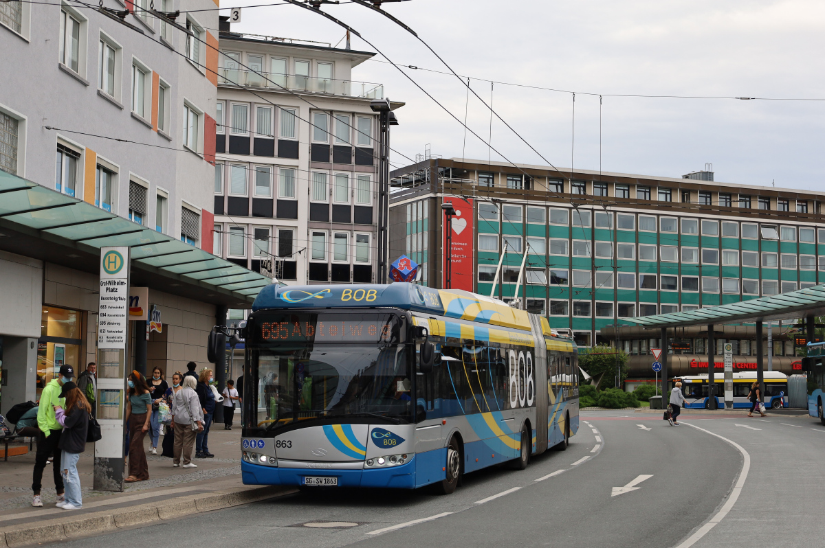 Solingen, Solaris Trollino III 18,75 Kiepe nr. 863