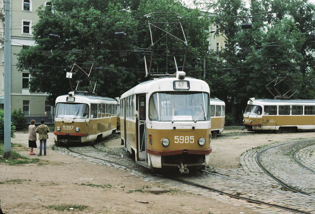Москва, Tatra T3SU № 5397; Москва, Tatra T3SU № 5985