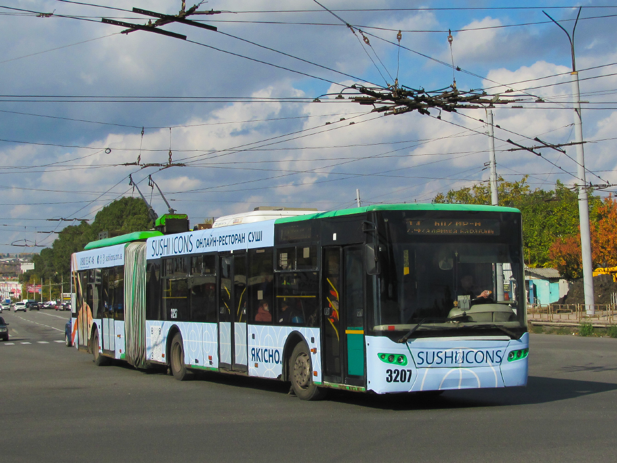 Харьков, ЛАЗ E301D1 № 3207