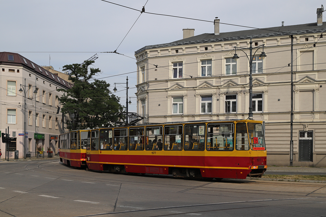 Лодзь, Konstal 805Na № 1577