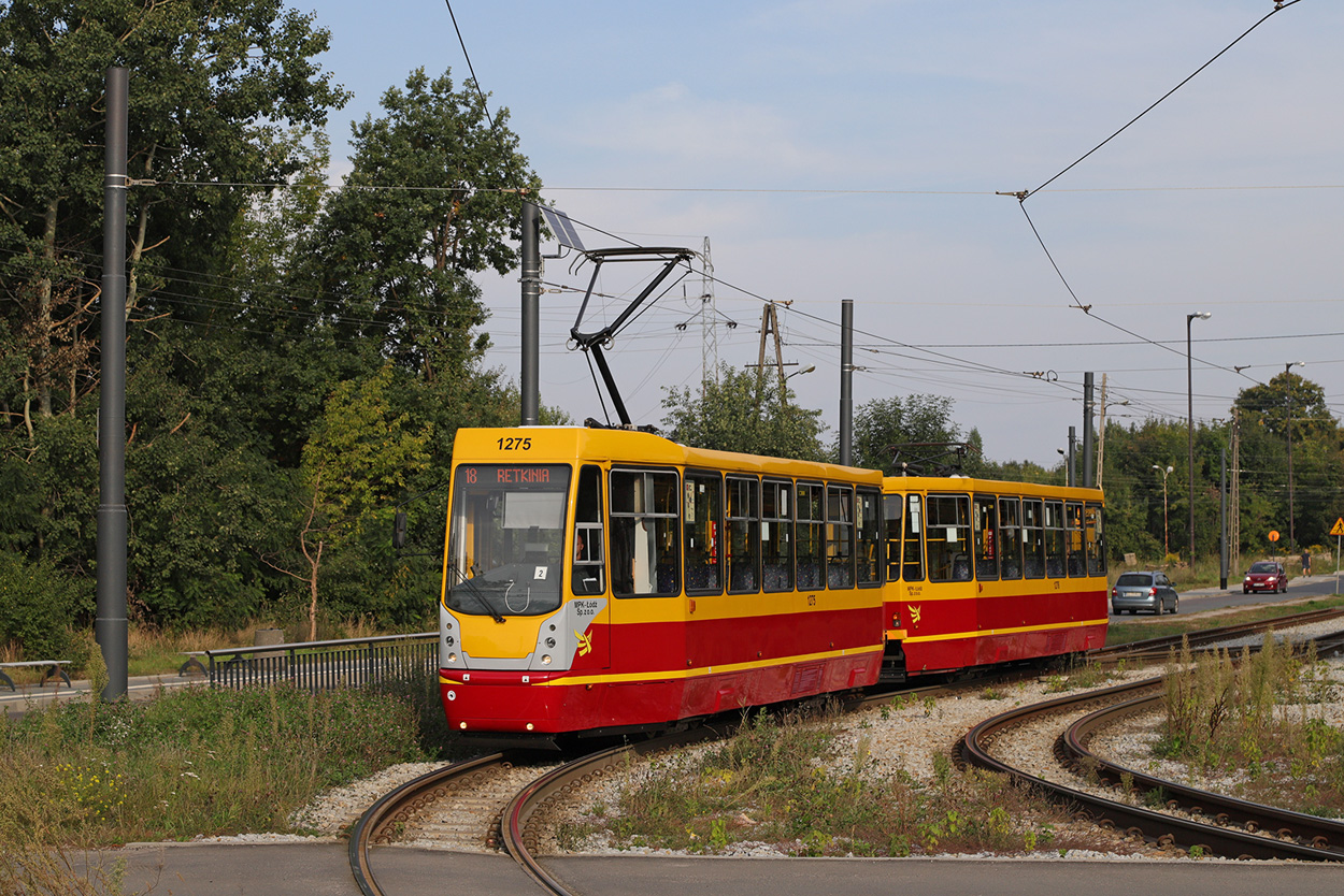 Лодзь, Konstal 805NaND № 1275