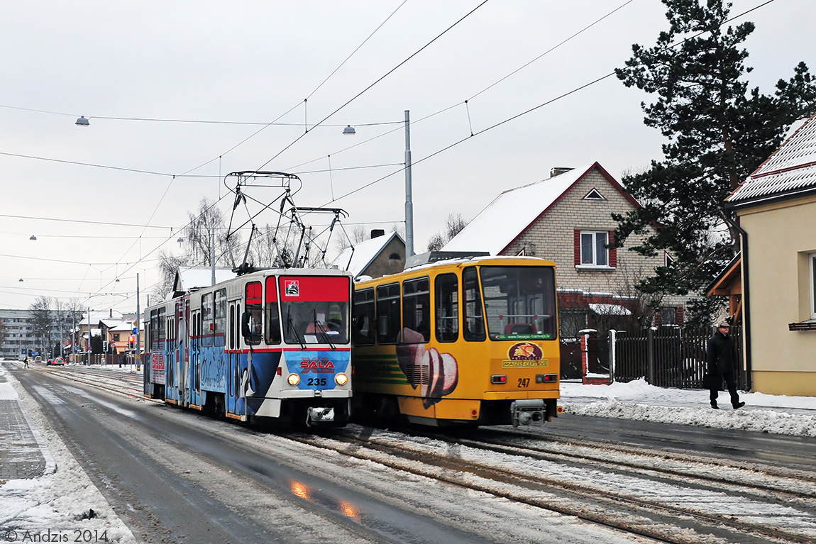 Лиепая, Tatra KT4SU № 235