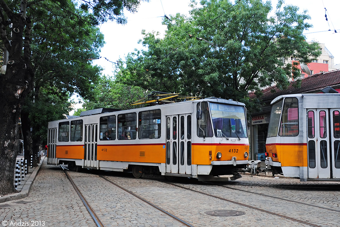 София, Tatra T6B5B № 4132