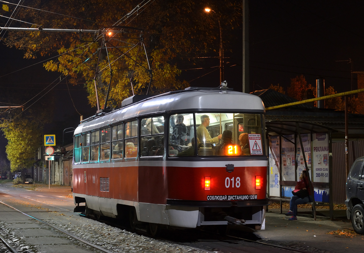 Краснодар, Tatra T3SU КВР ТРЗ № 018