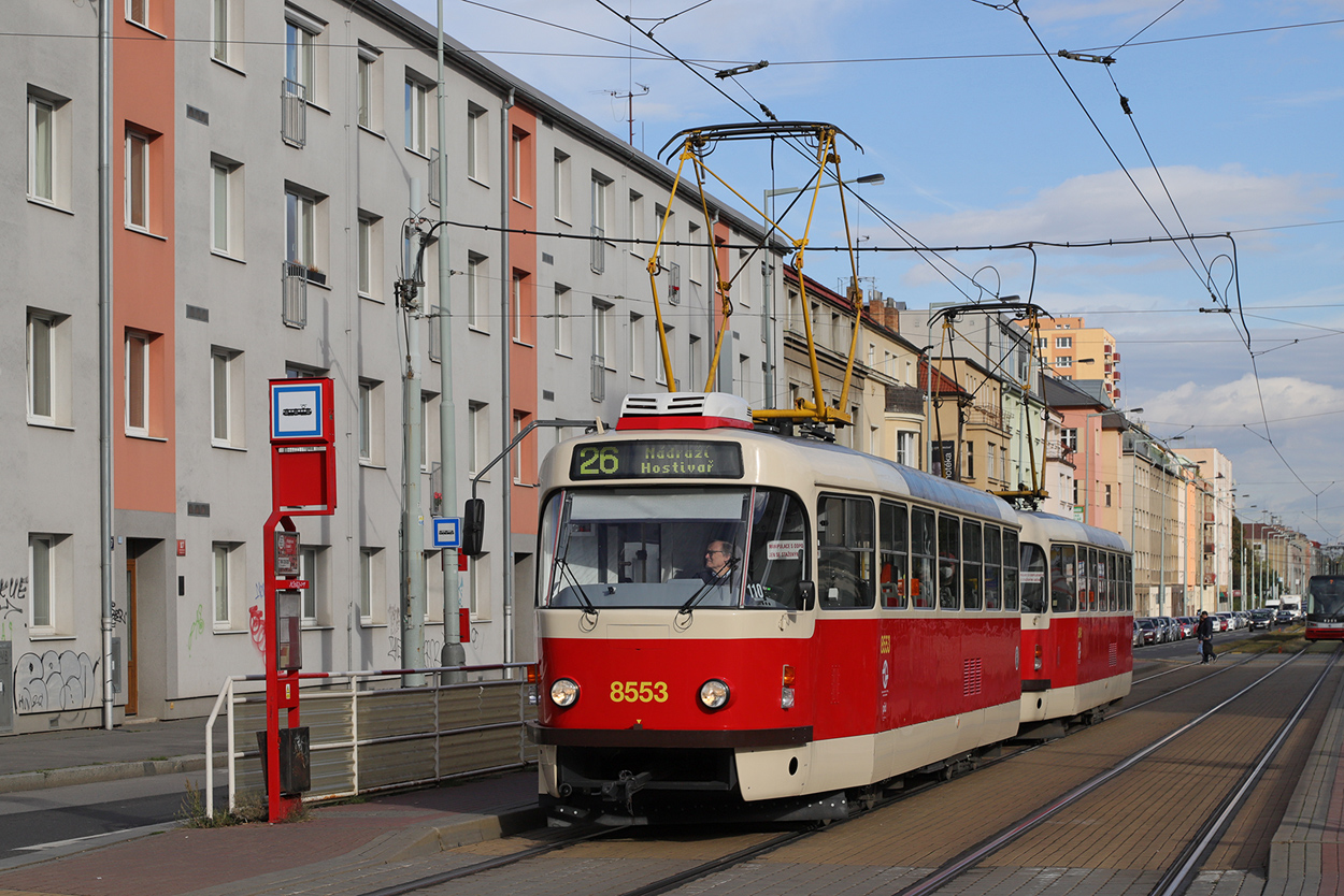 Прага, Tatra T3R.P № 8553