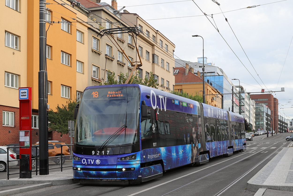 Прага, Škoda 15T2 ForCity Alfa Praha № 9217