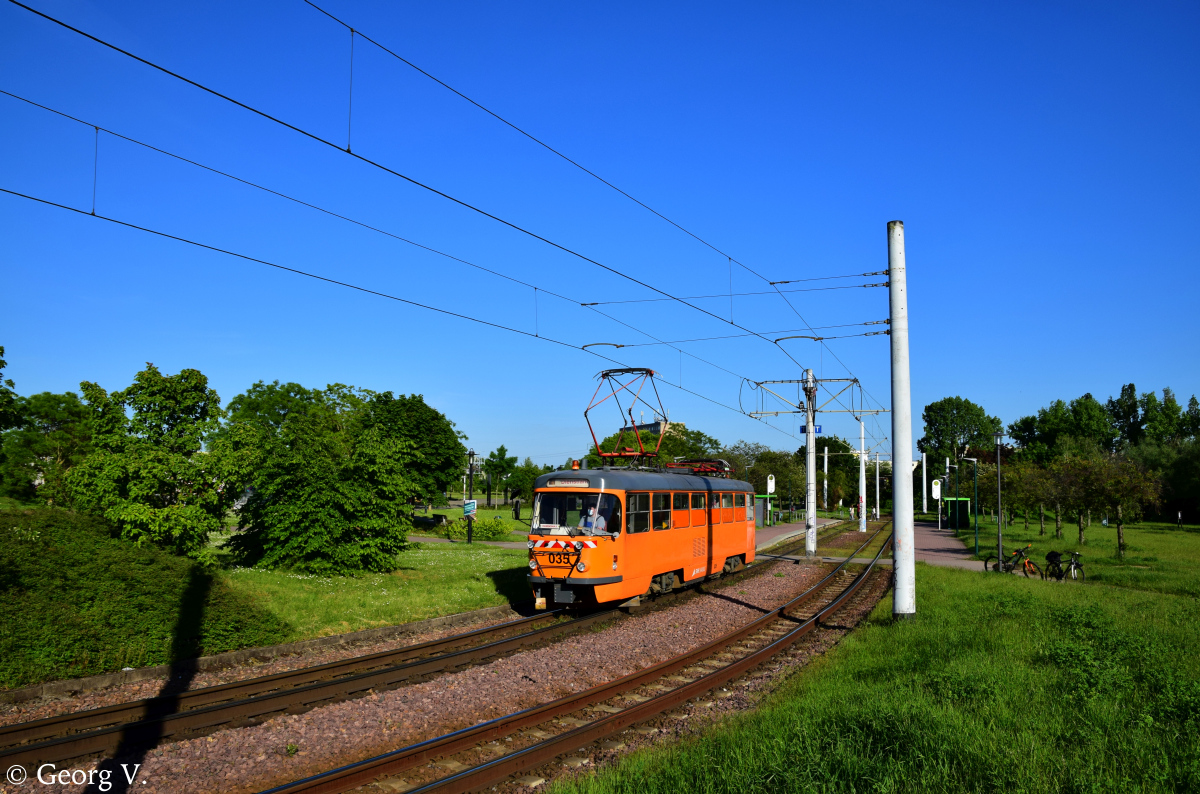 Галле, Tatra T4D № 035