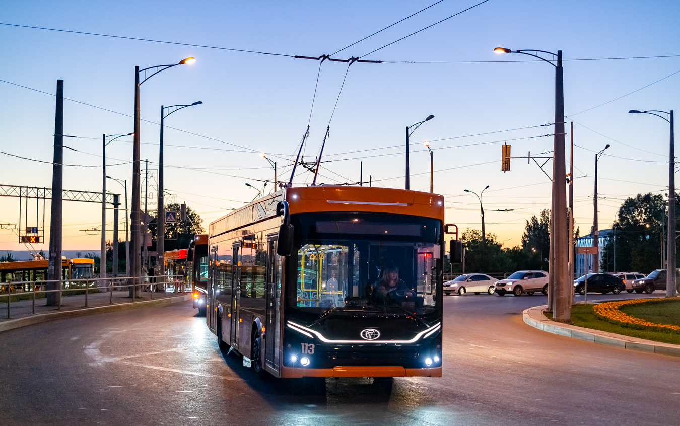 Самара, ПКТС-6281.00 «Адмирал» № 113; Самара — Конечные станции и кольца (троллейбус); Самара — Новые троллейбусы "ПК Транспортные системы"