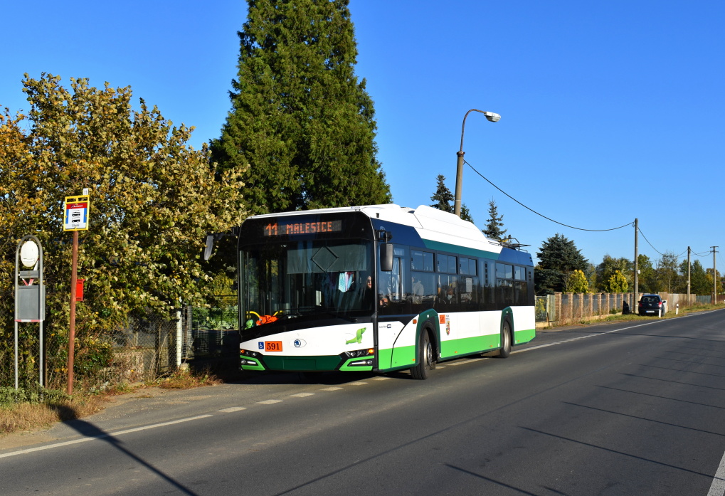Plzeň, Škoda 26Tr Solaris IV № 591