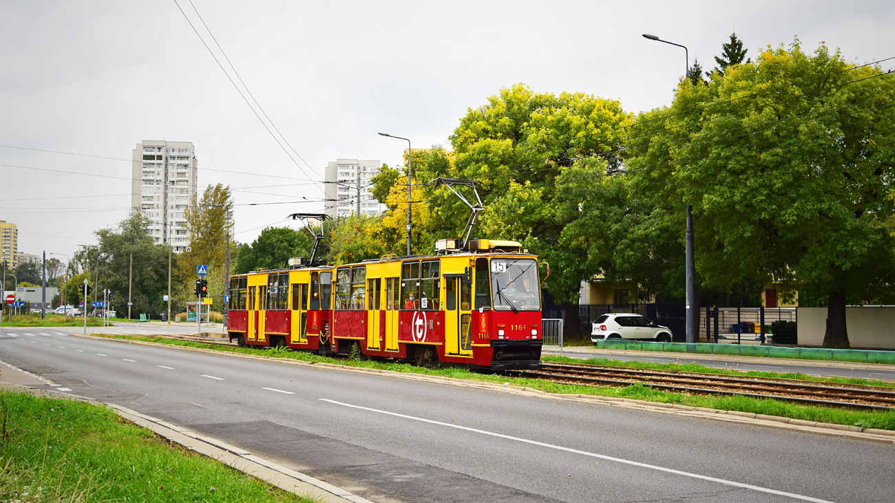 Варшава, Konstal 105Na № 1164