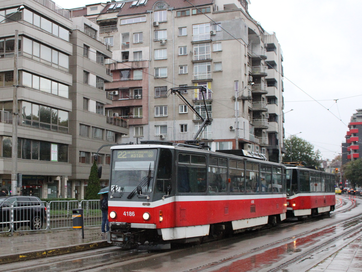 София, Tatra T6A5 № 4186