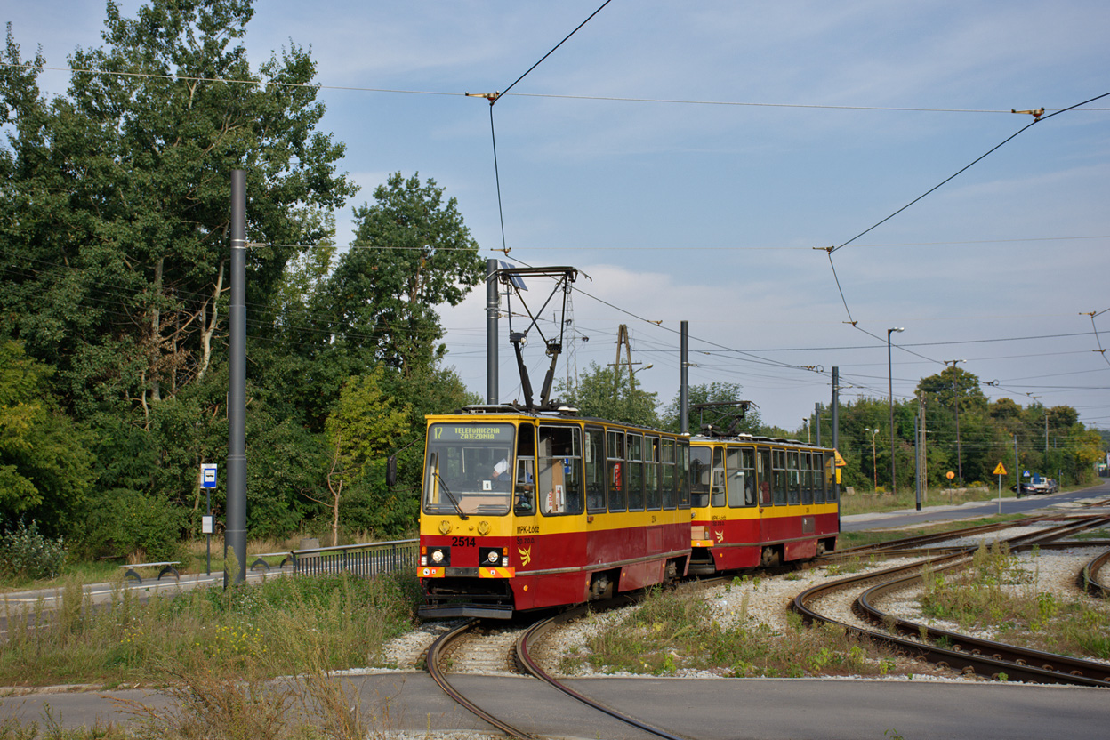 Лодзь, Konstal 805Na № 2514