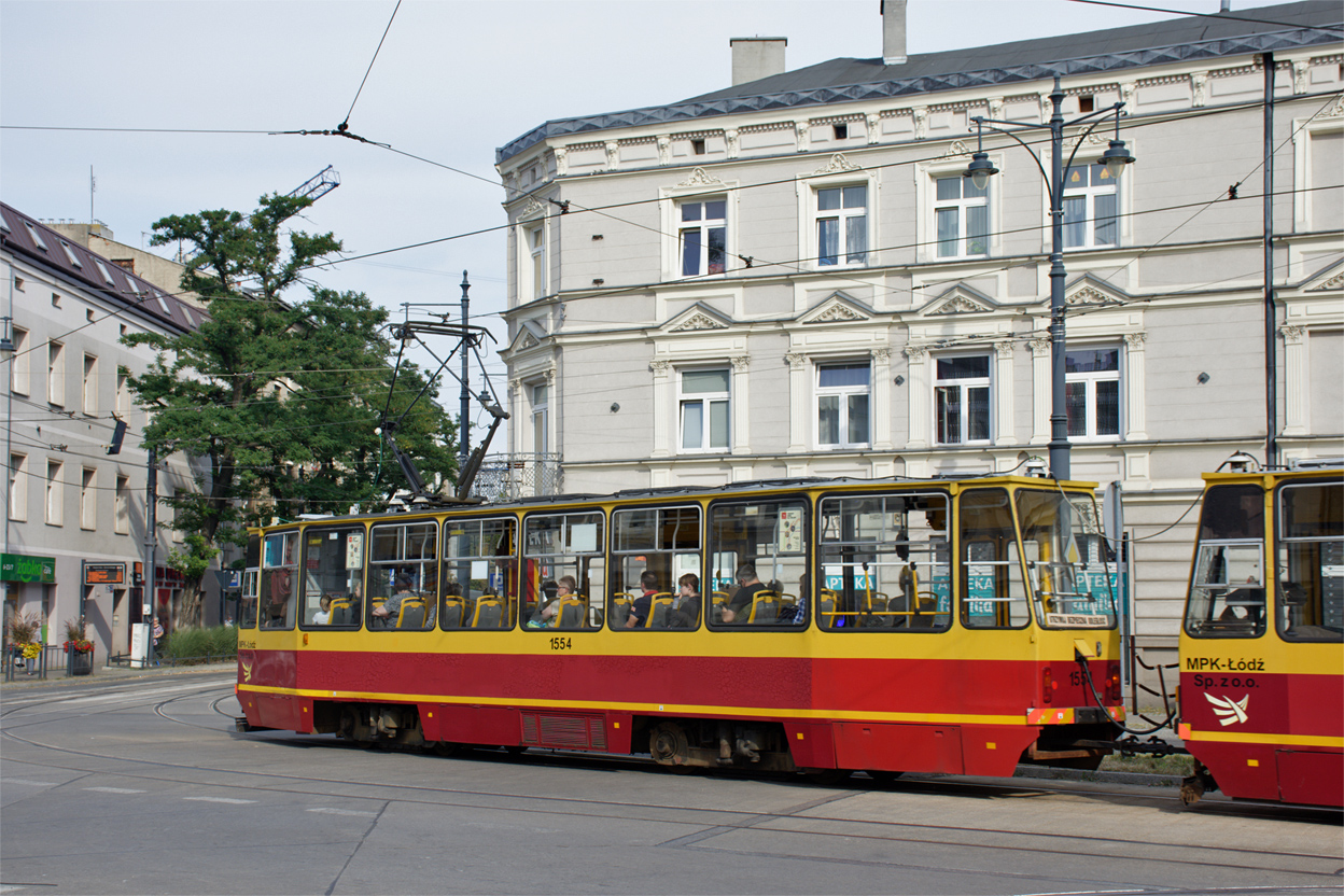 Лодзь, Konstal 805Na № 1554