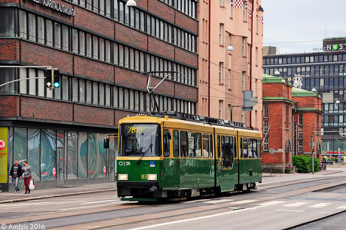 Хельсинки — Эспоо, Valmet MLNRV2 № 83