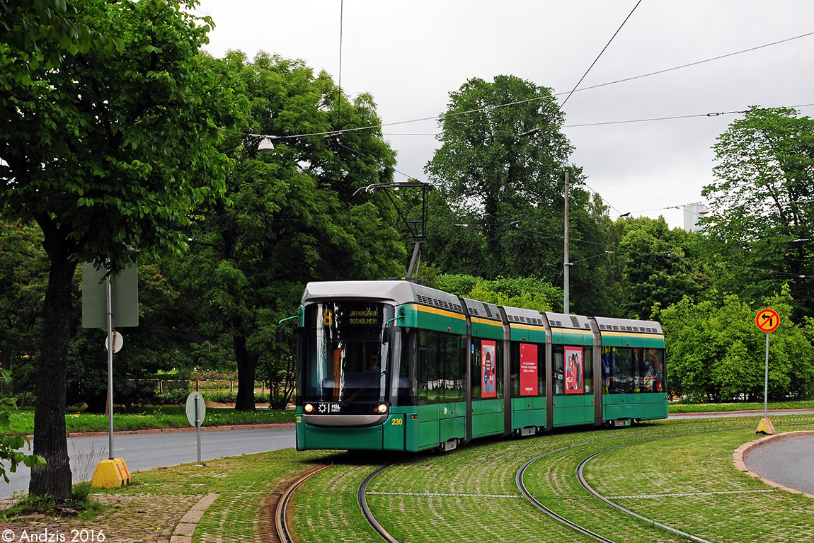Гельсінкі — Еспоо, Bombardier Variotram MLRV2 № 230 Гельсінкі — Еспоо, Bombardier Variotram MLRV2 № 230
