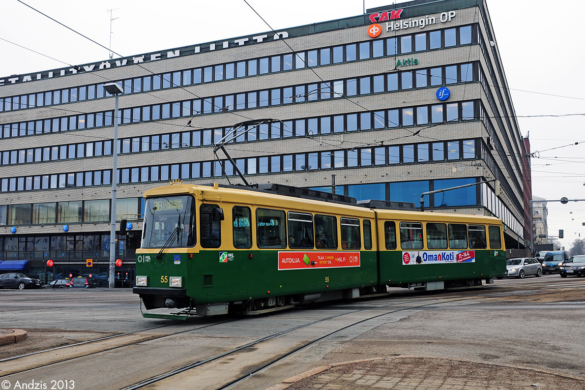 Helsinki — Espoo, Valmet NRV1 — 55