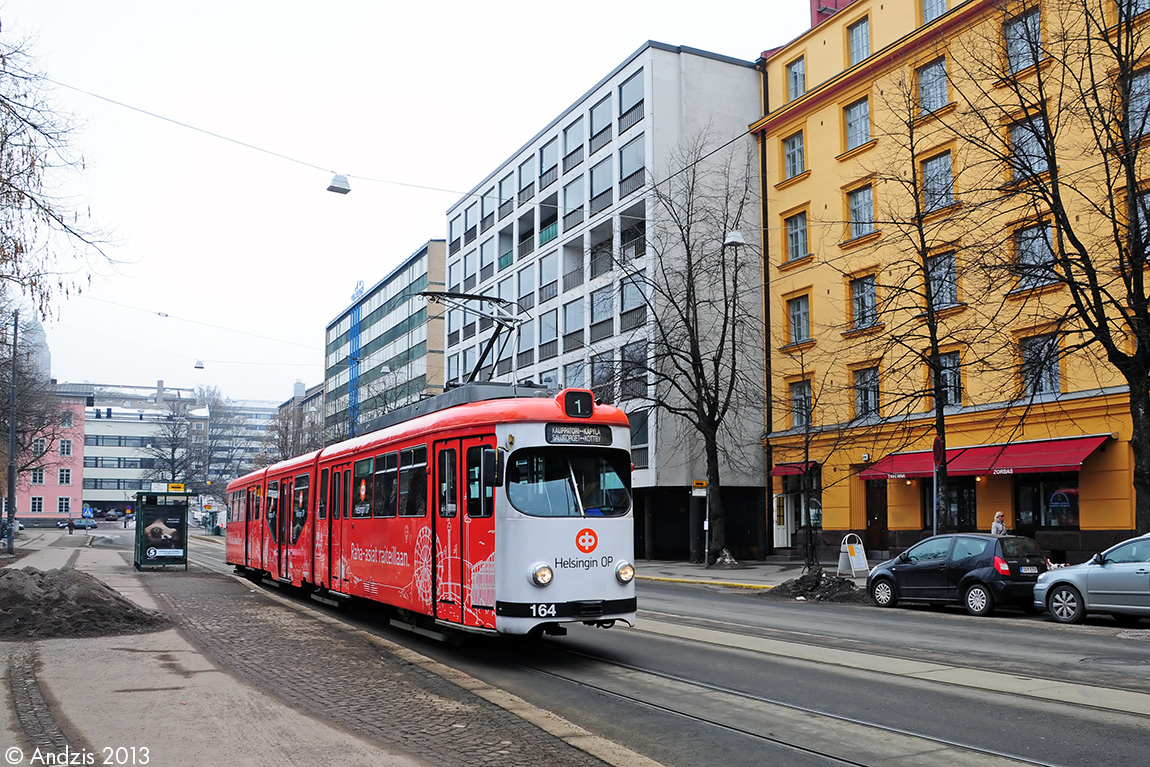 Хельсинки — Эспоо, Duewag GT8NF № 164