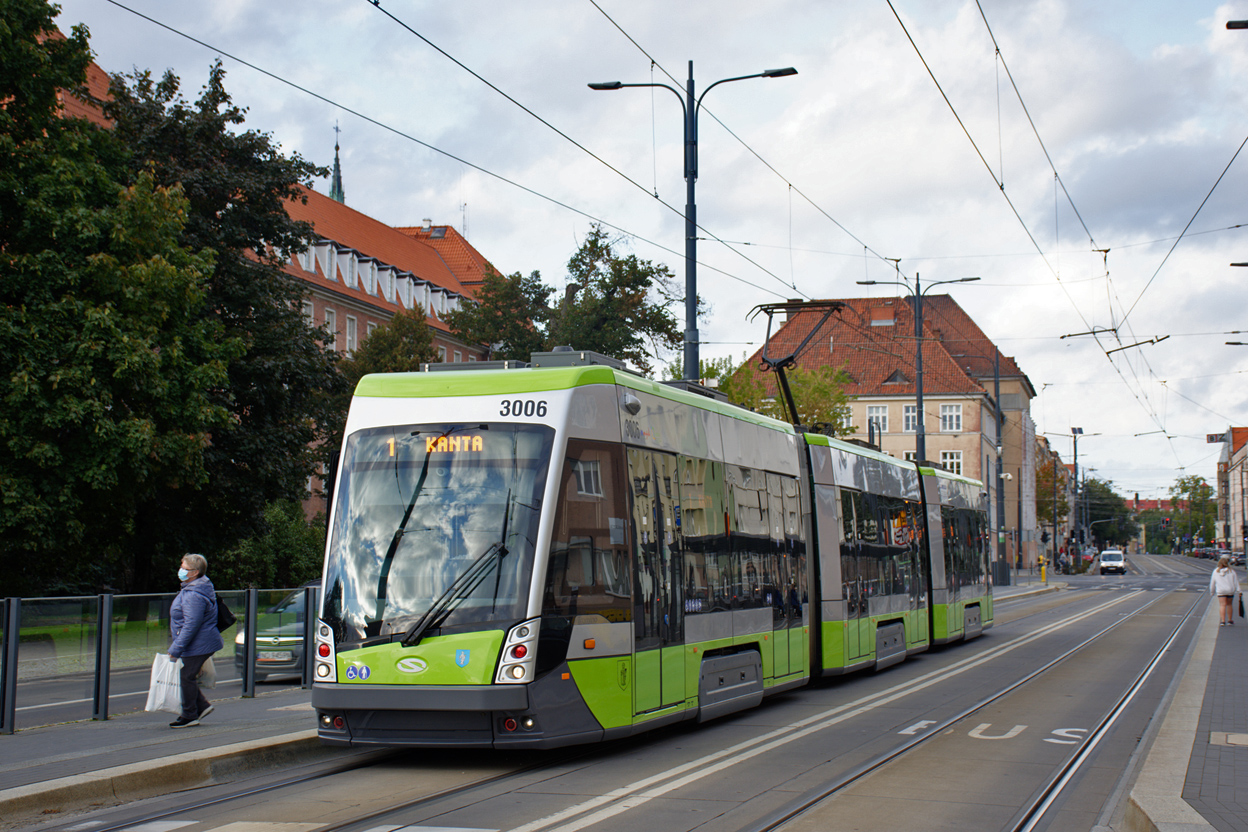 Ольштын, Solaris Tramino S111o № 3006