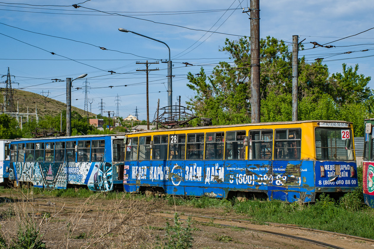 Усть-Каменогорск, 71-605 (КТМ-5М3) № 79; Усть-Каменогорск, 71-605 (КТМ-5М3) № 28