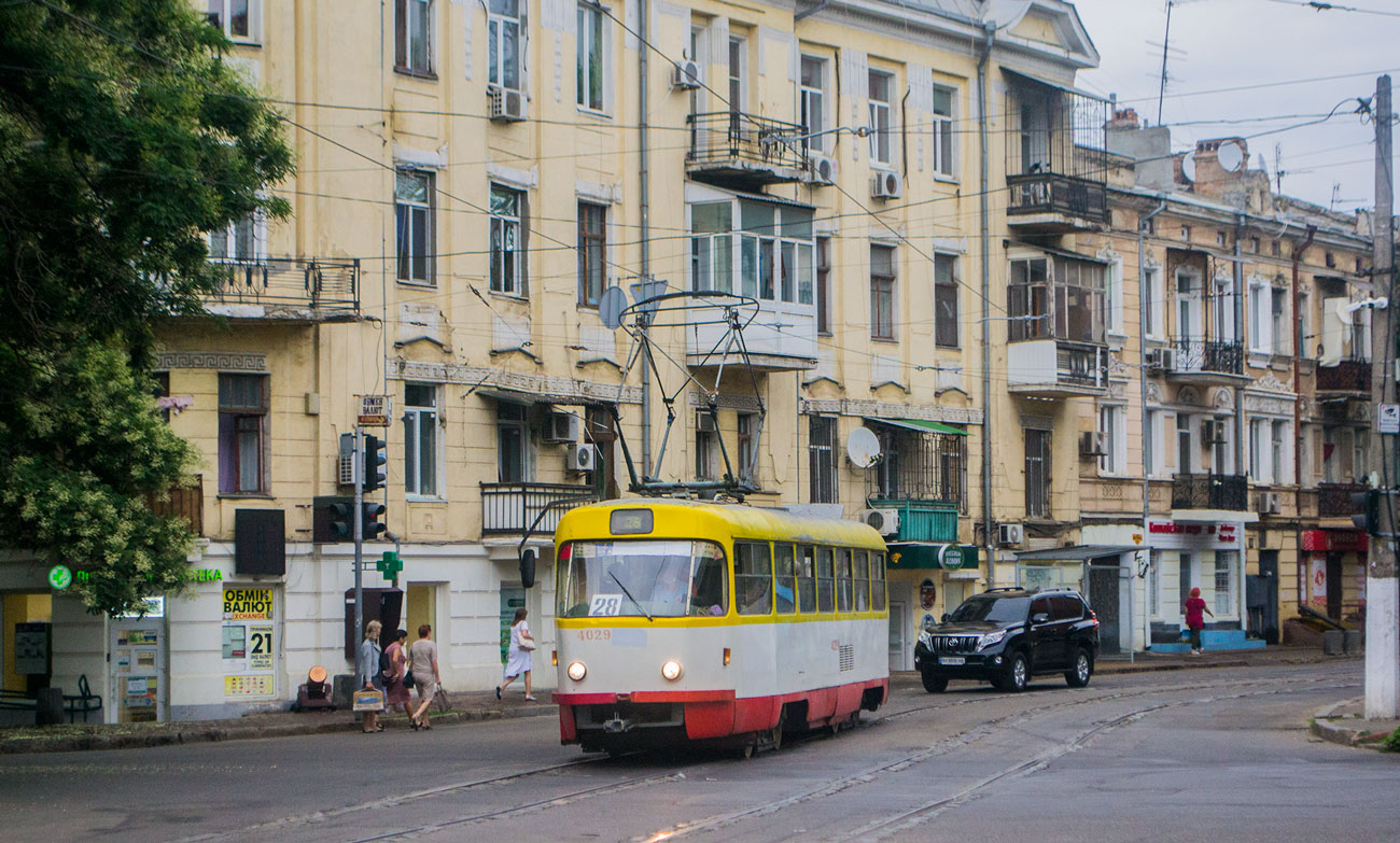 Одесса, Tatra T3R.P № 4029