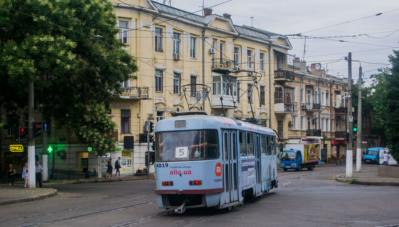 Одесса, Tatra T3R.P № 4019