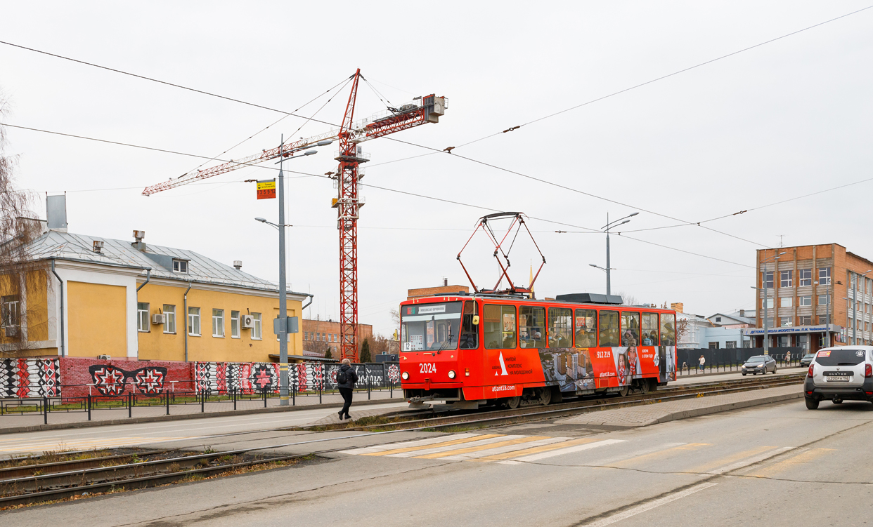 Ижевск, Tatra T6B5SU № 2024