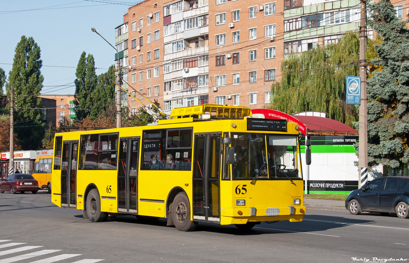 Полтава, ЮМЗ Т1Р (Т2П) № 65