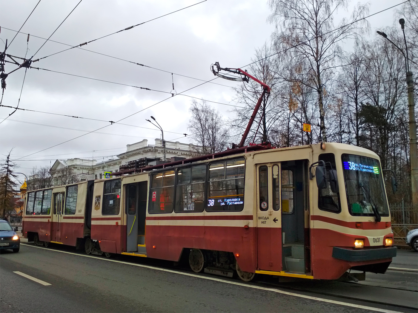 Санкт-Петербург, ЛВС-86К № 0631; Санкт-Петербург — Происшествия