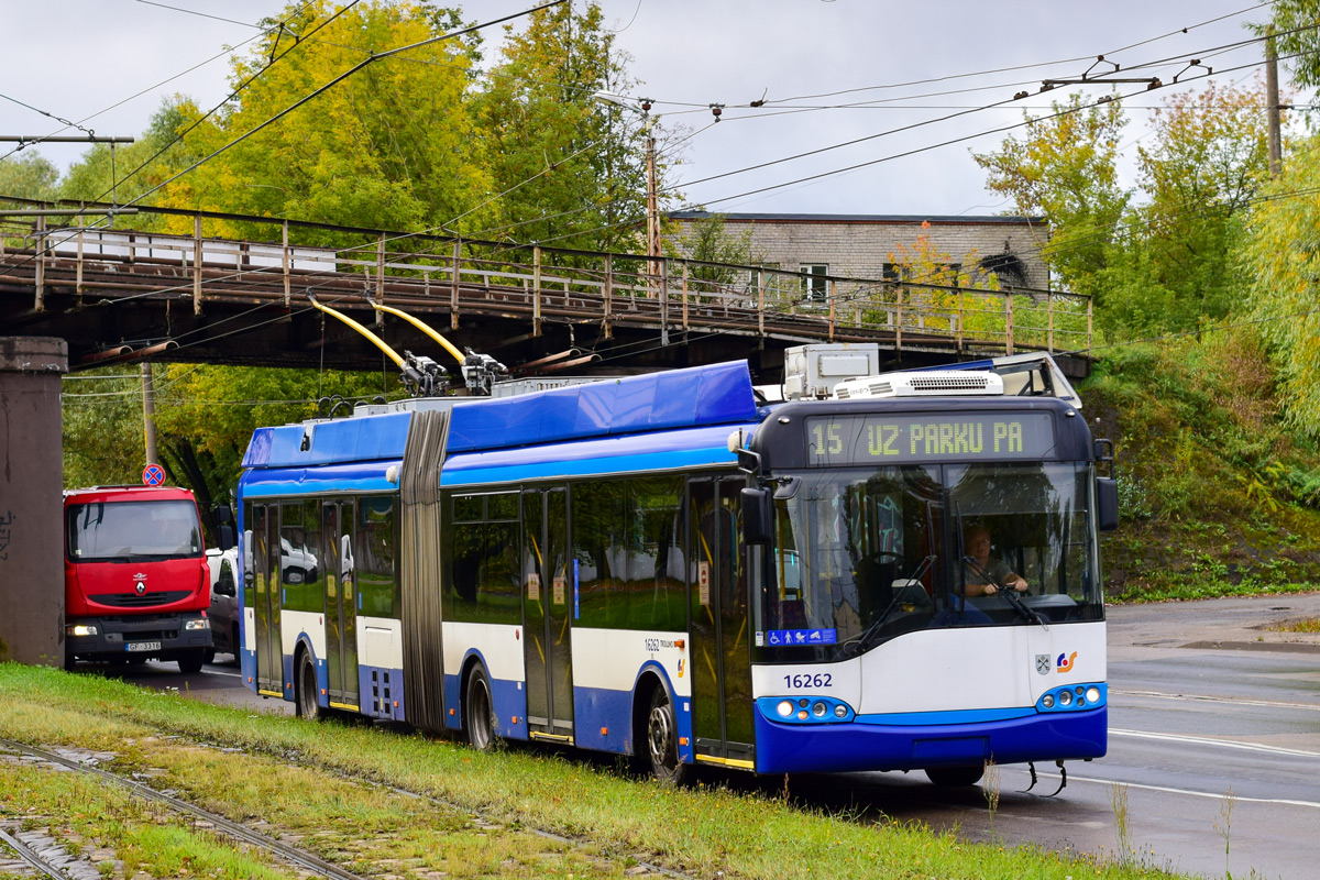 Рига, Solaris Trollino II 18 Ganz № 16262