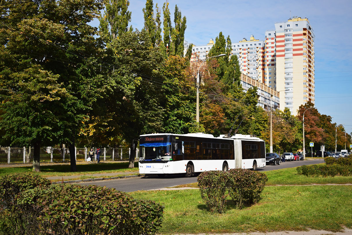 Киев, ЛАЗ E301D1 № 2664