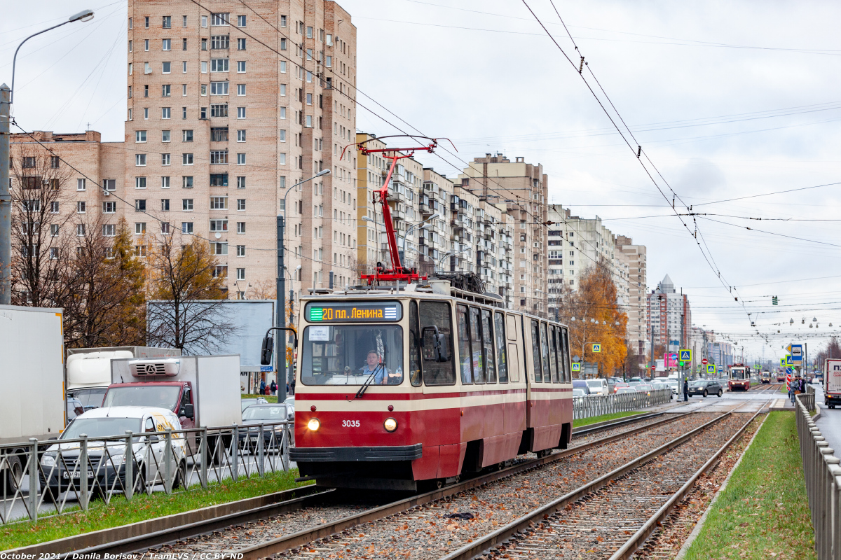 Санкт-Петербург, ЛВС-86К № 3035 Санкт-Петербург, ЛВС-86К № 3035