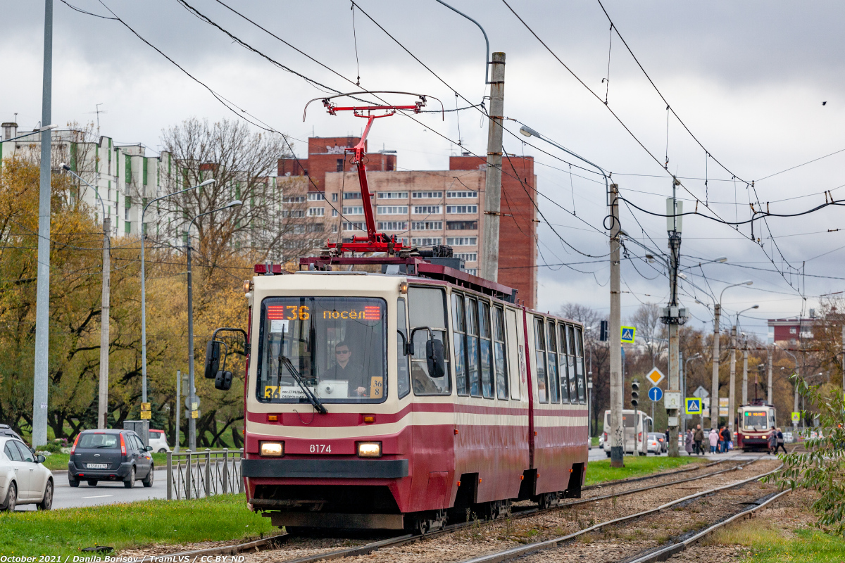 Санкт-Петербург, ЛВС-86К № 8174