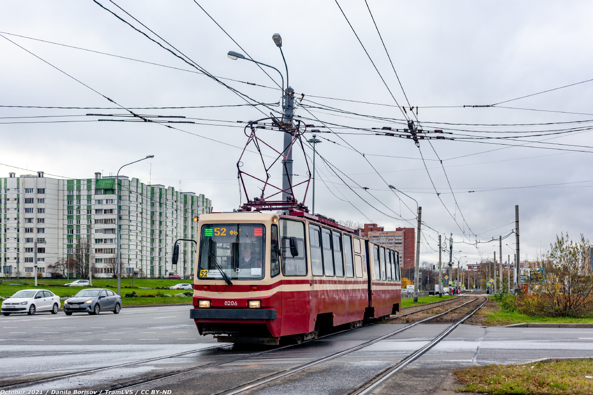 Санкт-Петербург, ЛВС-86К № 8206 Санкт-Петербург, ЛВС-86К № 8206