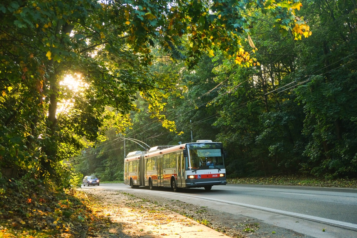 Брно, Škoda 22Tr № 3608