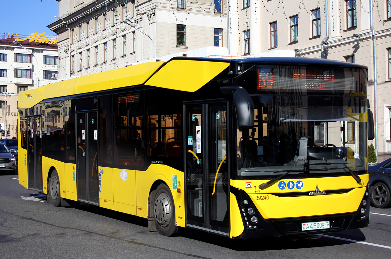 Минск, МАЗ-303Е10 № 039240