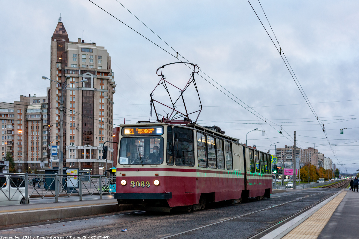 Санкт-Петербург, ЛВС-86К № 3089