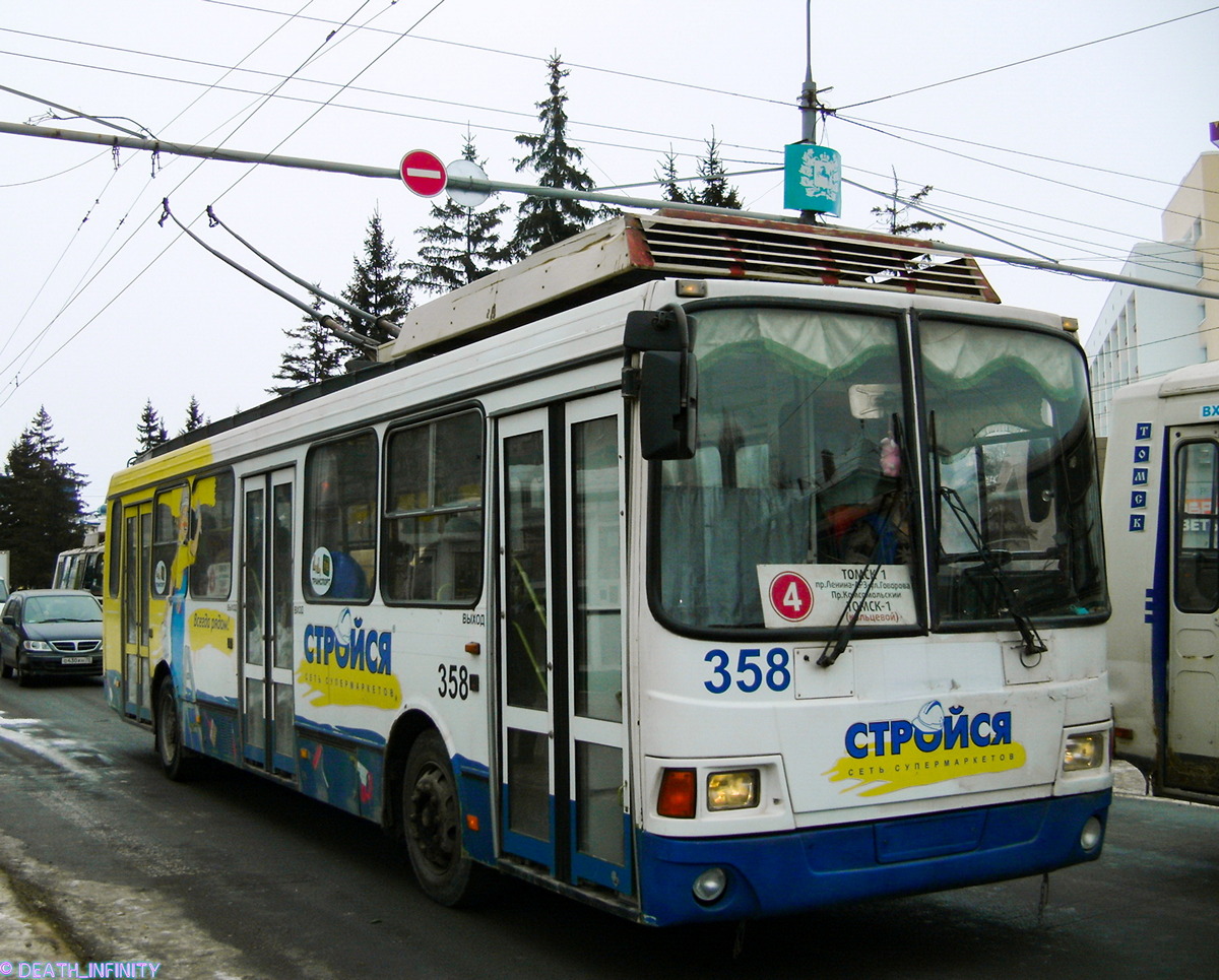 Tomsk, LiAZ-5280 (VZTM) č. 358