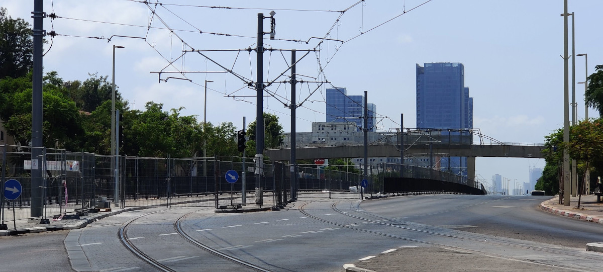 Tel-Aviv-Jaffa — Construction of the red line Light Rail