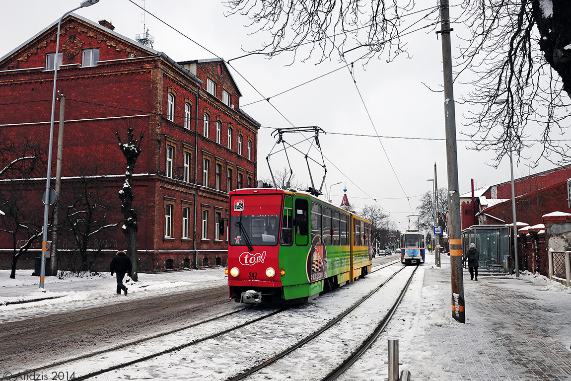 Лиепая, Tatra KT4D № 247